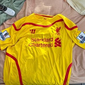 Liverpool FC Yellow Jersey